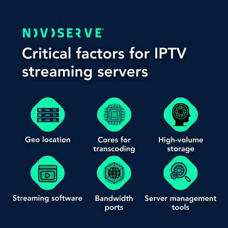 6 belangrijke factoren voor IPTV streaming