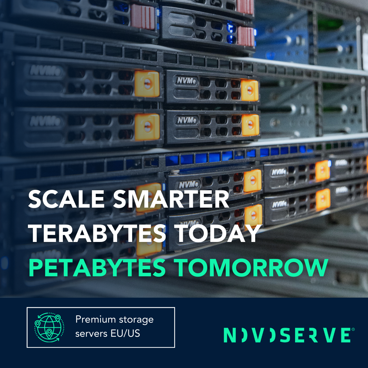 Scale smarter with storage server solutions banner Scale smarter with storage server solutions banner