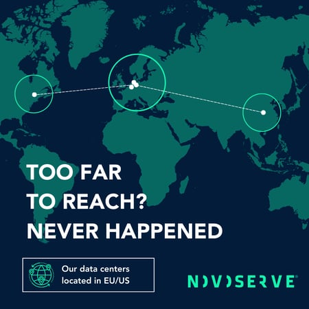 Network infrastructure of NovoServe