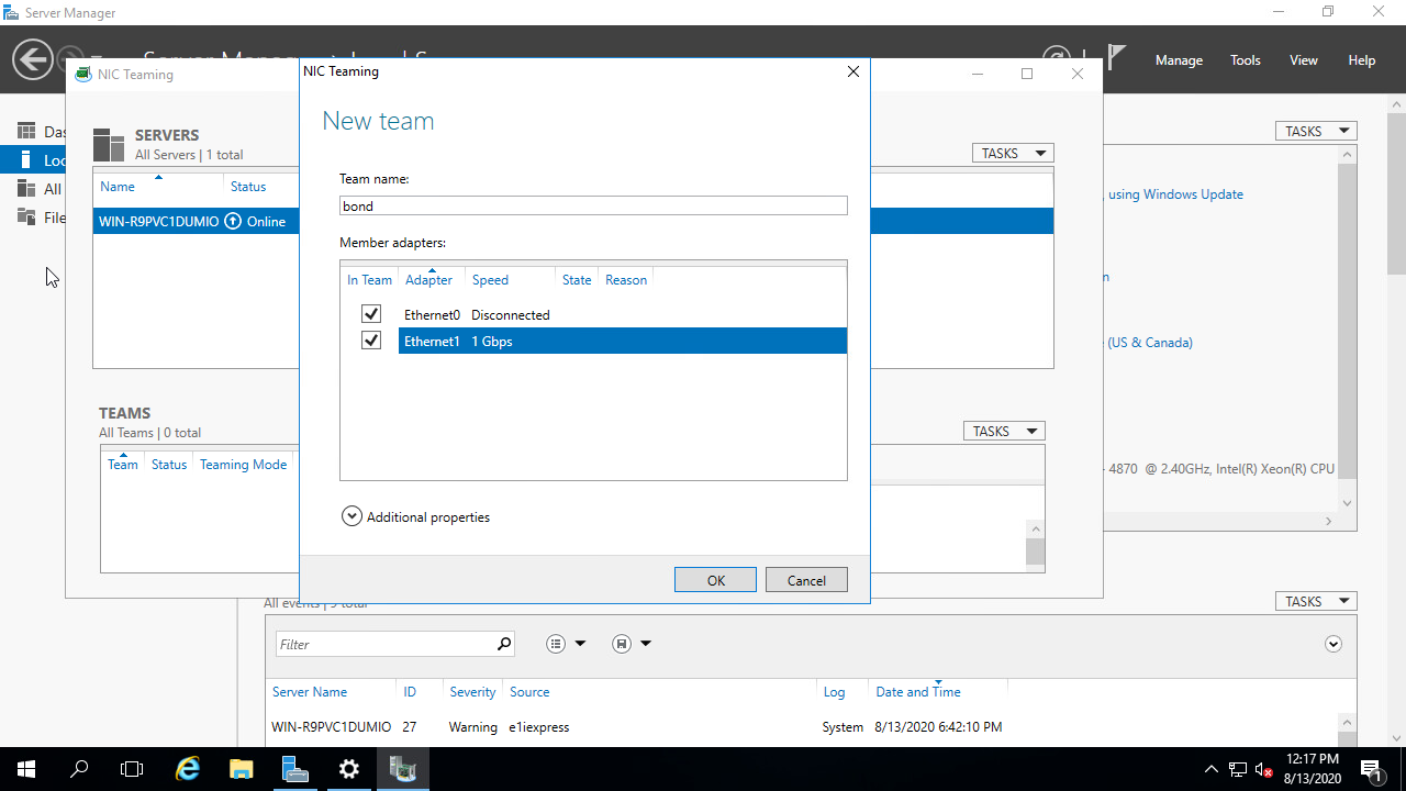 onfiguring LACP on Windows Server 3