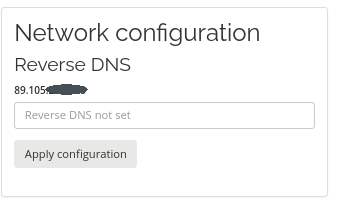 How to setup rDNS 3
