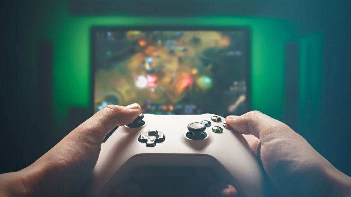 Gaming op een groot scherm