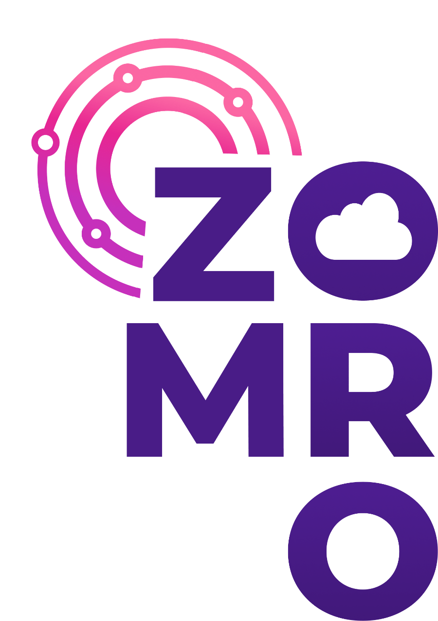 Zomro logo verticale versie