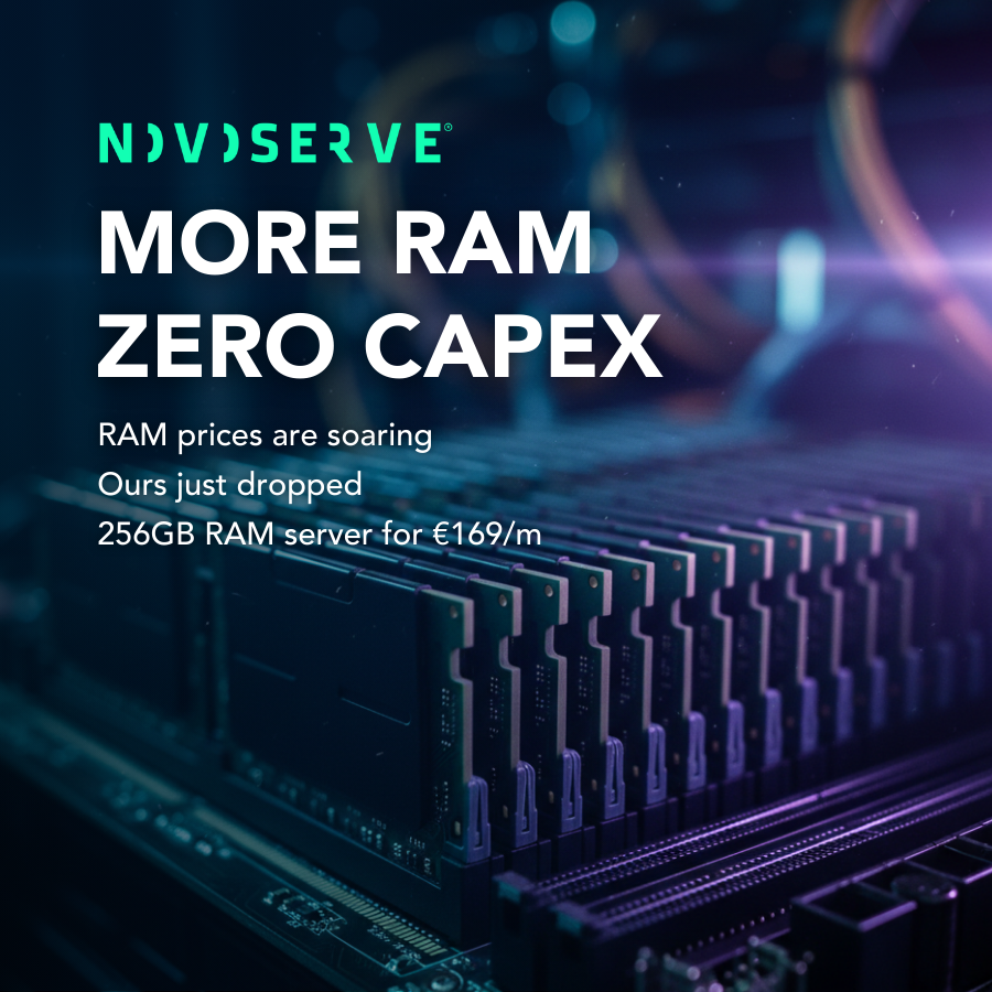 256GB RAM server promo