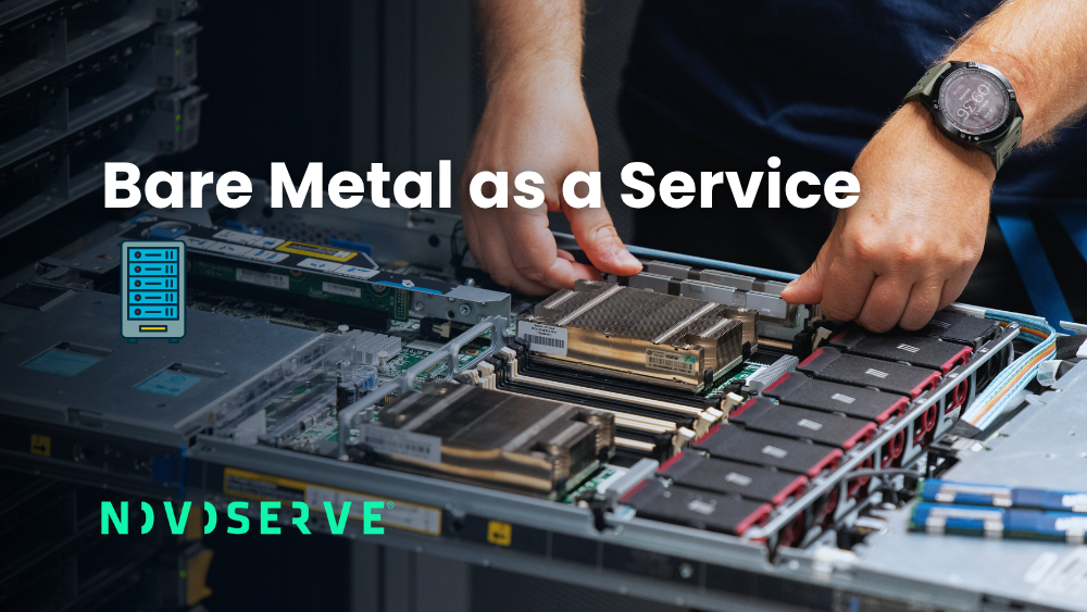 A server engineer provisioning a bare metal server