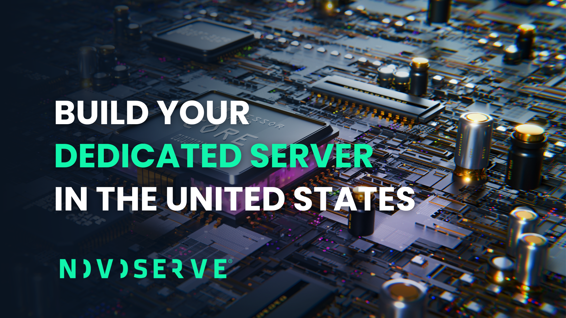 Build your dedicated server in the USA