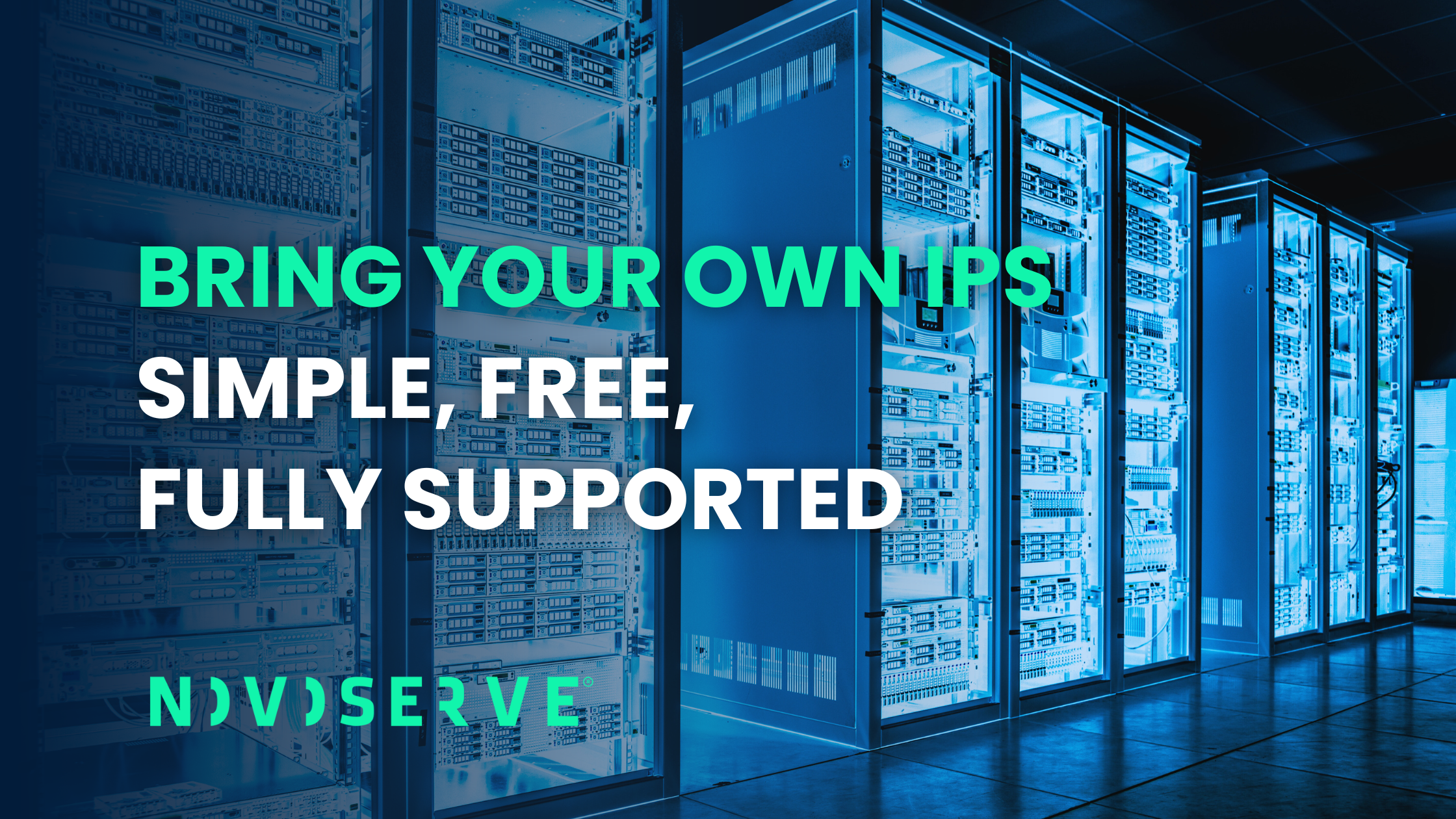 Bring your own IP (BYOIP) banner