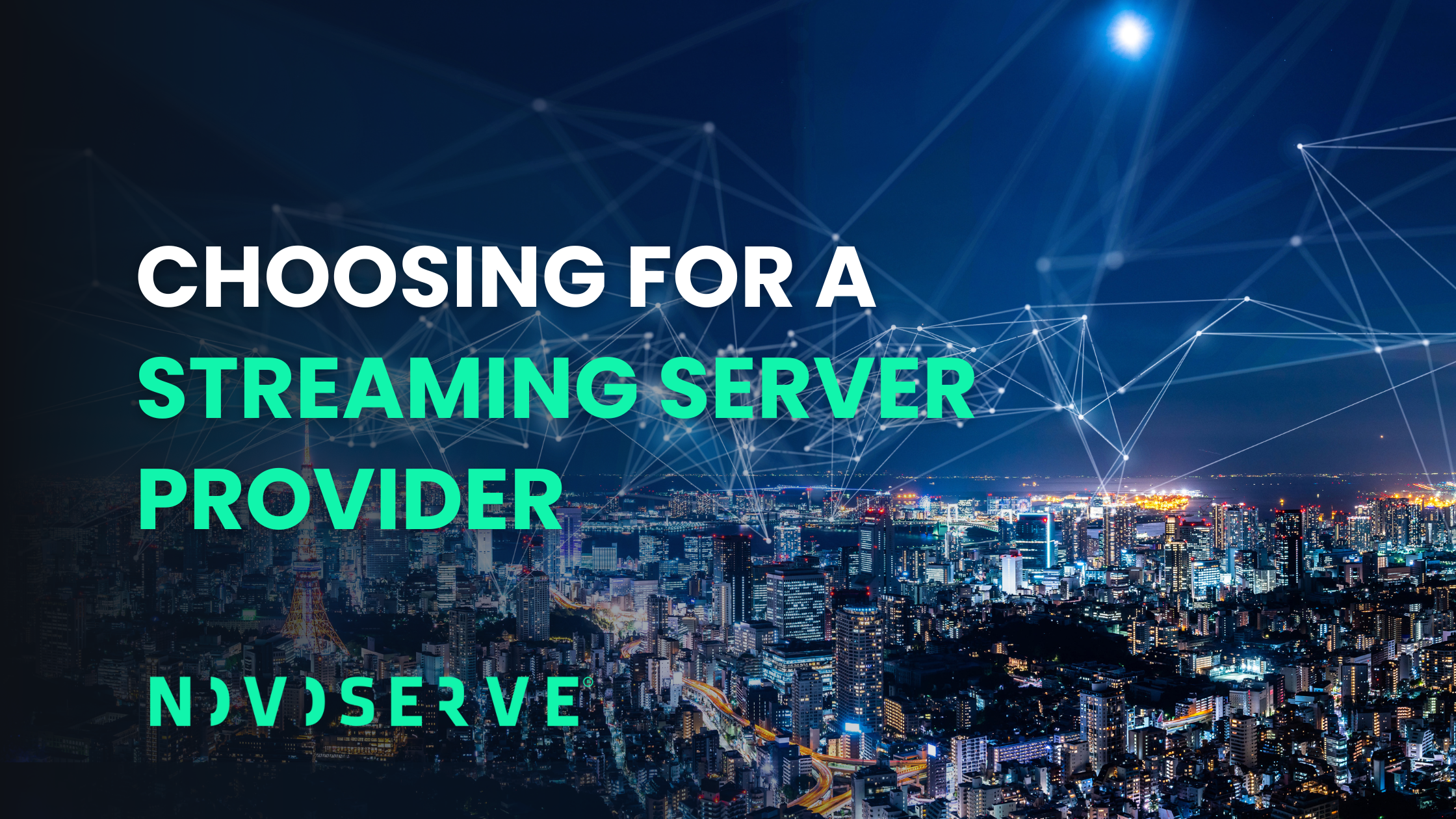 Choosing the best streaming server provider banner