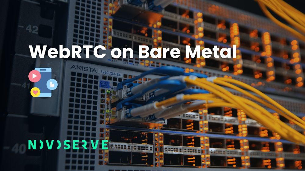 Deploy WebRTC platforms on dedicated server banner