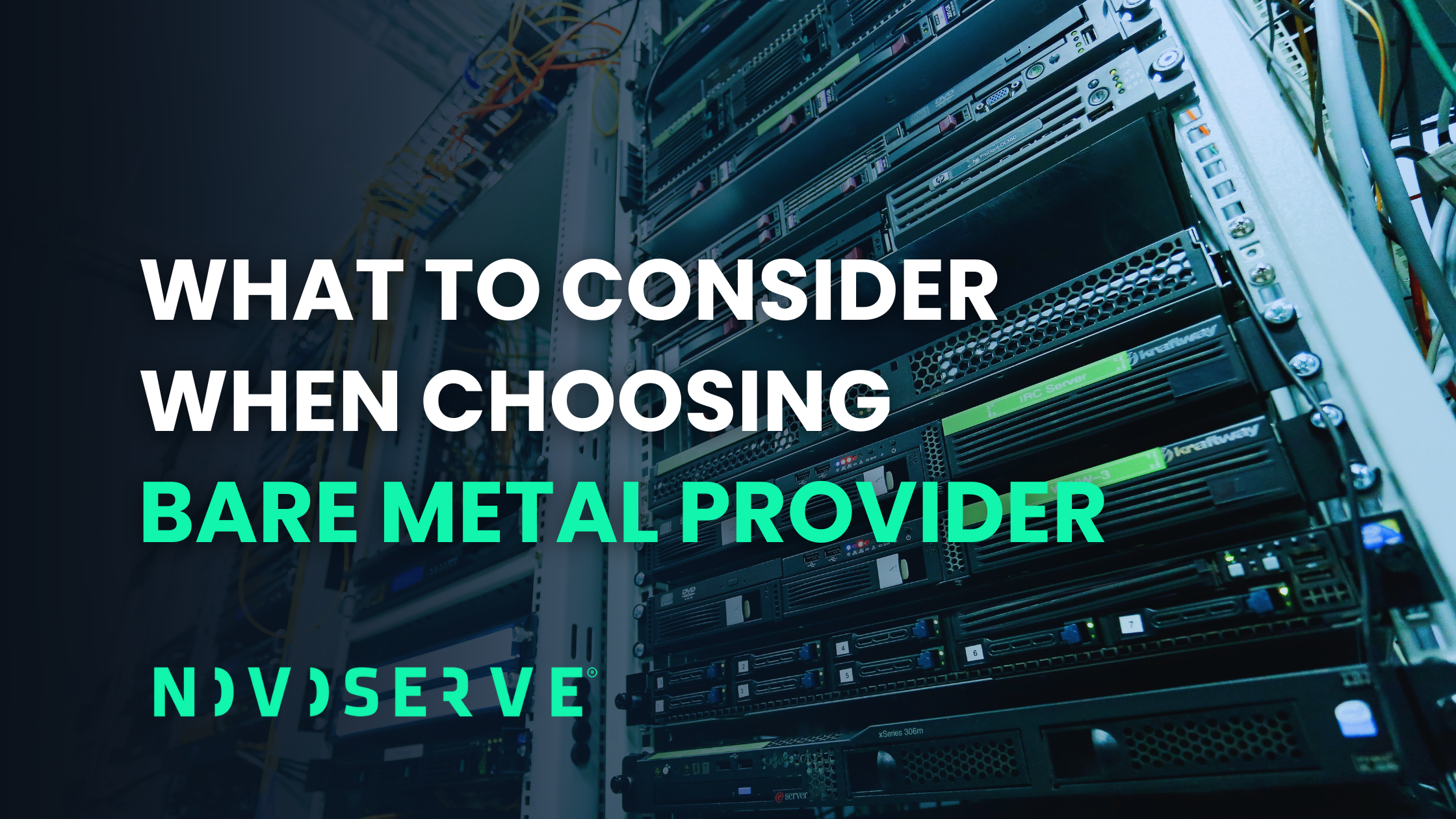 How to Choose the Best Bare Metal Server Provider banner