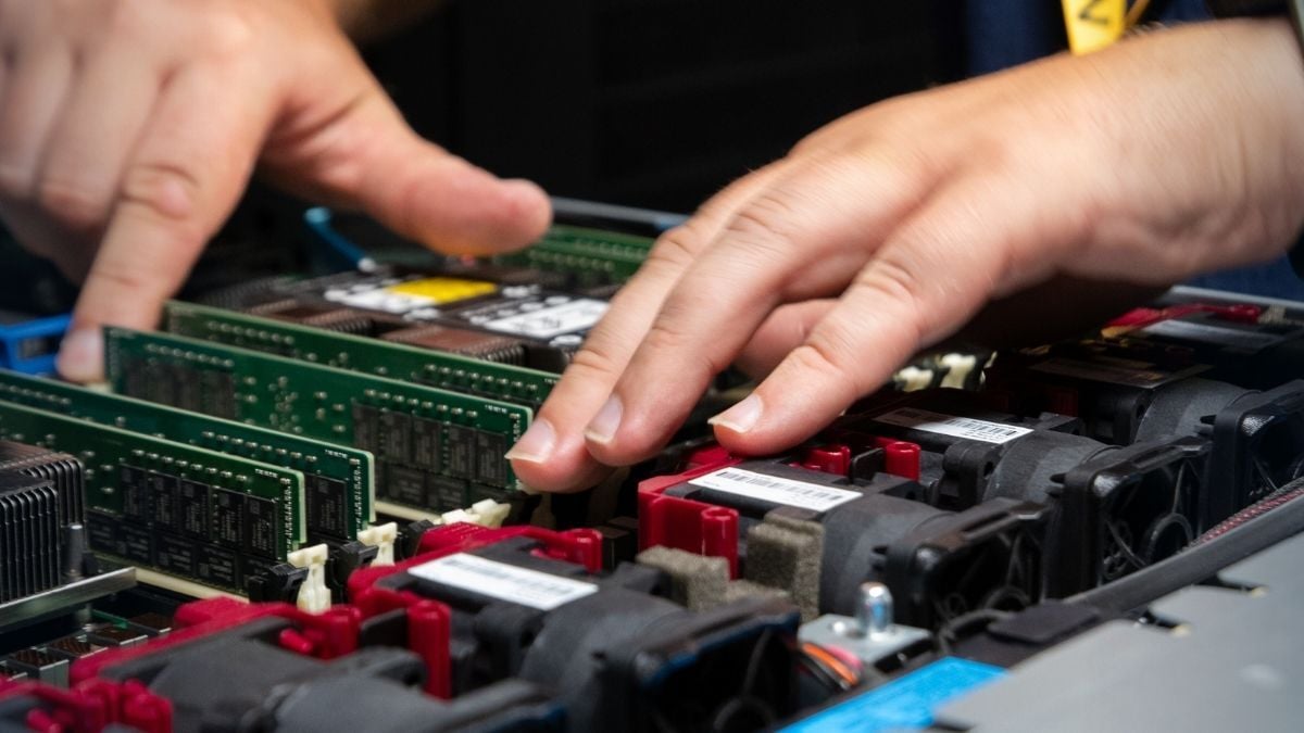 Server engineers provisioning bare metal servers