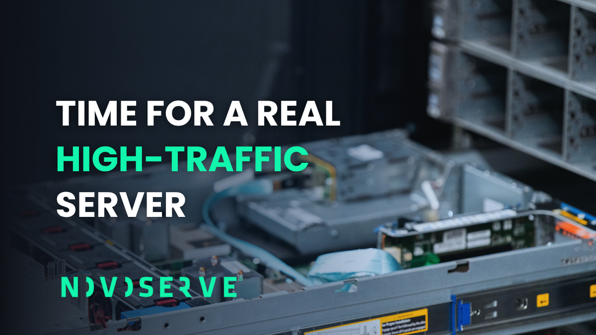 Server for high traffic website banner