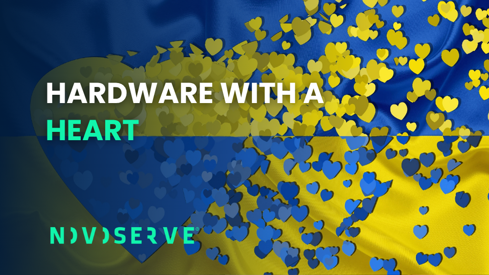 Van Servers naar Steun: NovoServe's Hardware Donatie voor Oekraïne
