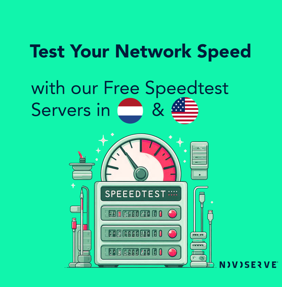 Server network speedtest US