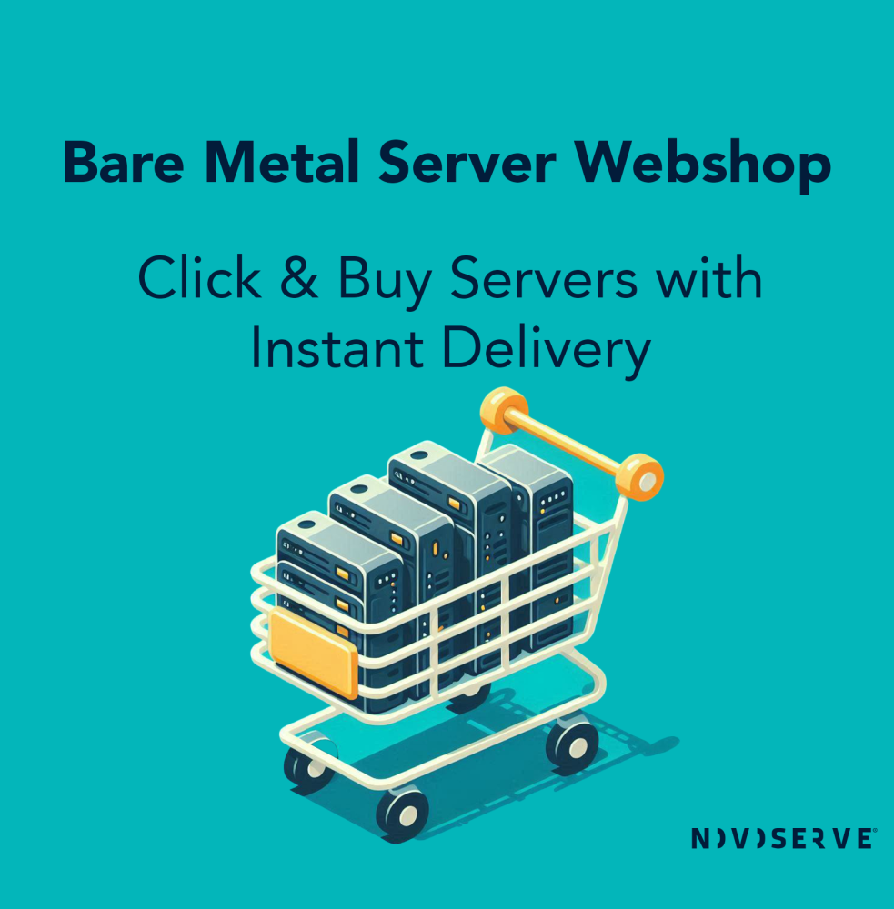 Webshop for Dedicated Storage Server