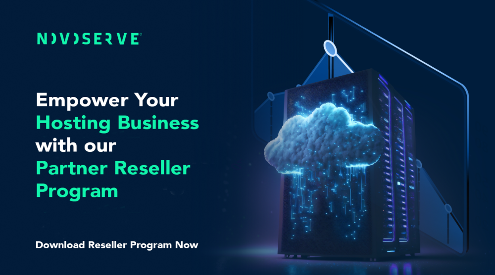 NovoServe reseller program for hosting businesses